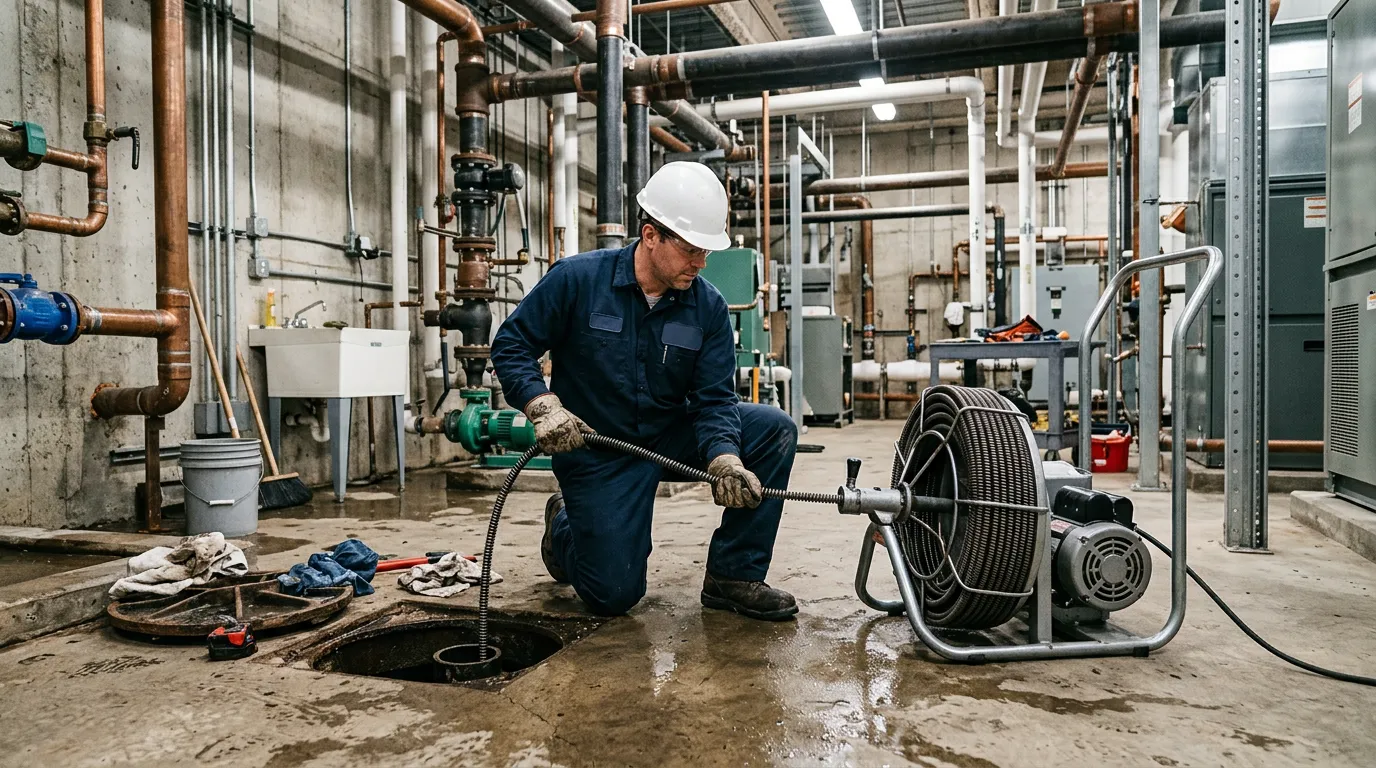 Commercial Drain & Sewer Cleaning